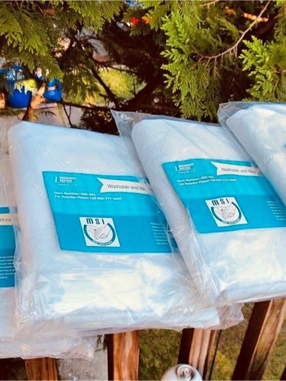 MSI Washable and Reusable Absorbent Bed Pad M02-901 Washable Reusable Absorbent